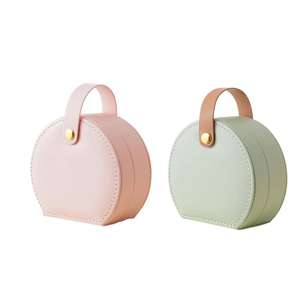 Компактная коробка для хранения ювелирных изделий Универсальная мини-коробка-органайзер для ювелирных изделий Портативная коробка-подставка для демонстрации Держатель для серег Упаковка