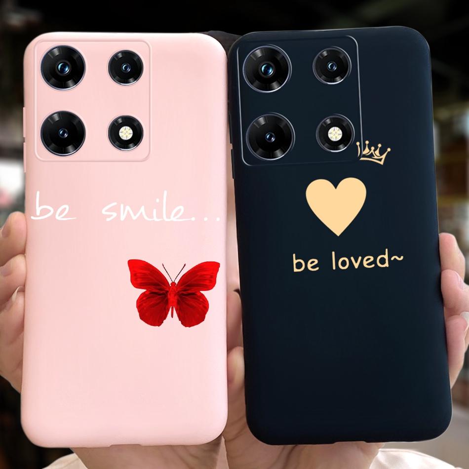 Fashion Moon Pattern Case For Infinix Note 30 Pro 30i 30 2023 Candy Color Soft Silicon Bumper For Infinix Note30 30Pro Note30i