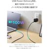 Elecom [Набор из 3 шт.] Кабель USB Type-C [0,5 м/1 м/2 м] Совместимость с PD 100 Вт Высокая прочность Нейлоновая оплетка...