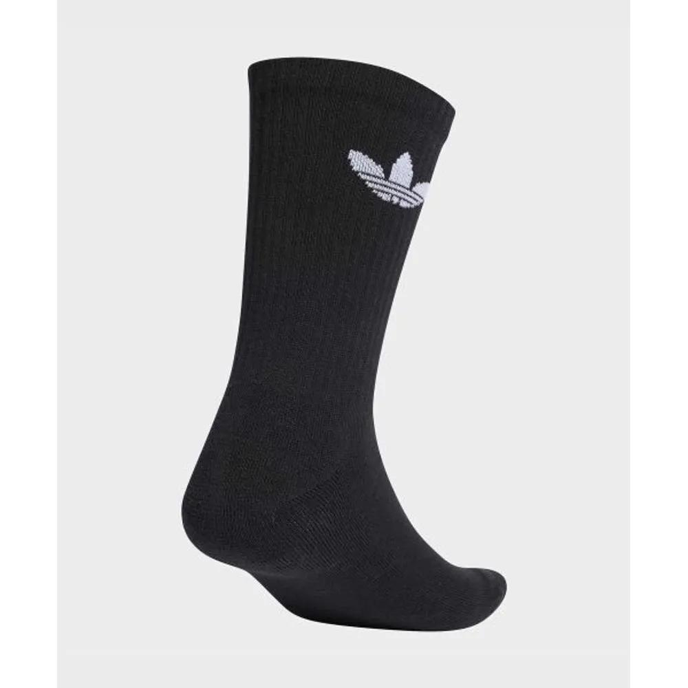 adidas Trefoil Crew Sock Cushion 1 Pair - Black KE1341 6136351