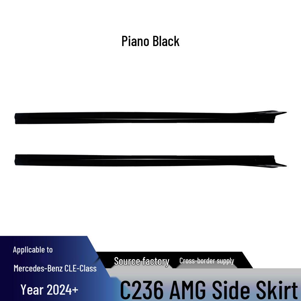 Mercedes-Benz C-Class Front Lip, Grille, Side Skirts, Rear Diffuser, Tailpipe Trim, Tail Wing Modifications