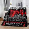1pc Rammstein Concert Home Decor: Cozy Flannel Blanket, Perfect Gift for Bedroom, Living Room, Travel, Camping, Car, Beach, Office Naps, Ideal Sofa Th