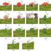 Plastic DIY Accessories Decoration Fairy Crafts Miniatures Simulation Tree Terrarium Landscaping