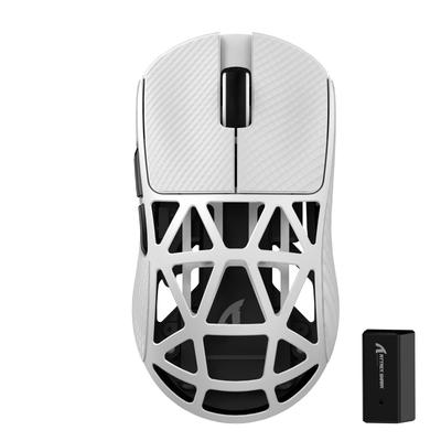 Игровая мышь ATTACK SHARK R2 из магниевого сплава, беспроводная PAW3950, 8000 Гц, проводная, 42000 точек на дюйм, 45 г, сверхлегкая, оптический микропереключатель, спиральный кабель, в комплекте лента