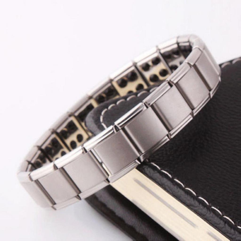 Fashion Men's Bangle Titanium Magnetic Therapy Bracelet Simple Jewelry Gift