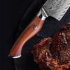 8.3 Inch Chef Knife 107-layers Damascus VG-10 Steel Blade Cleaver Meat Slicing Vegetables Japanese Kitchen Knife Rosewood Handle