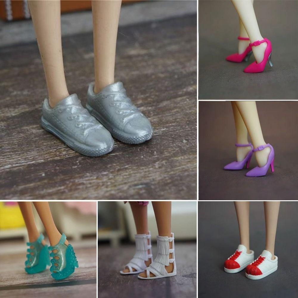 Quality High Heels Shoes 30cm Super Model Boots High Quality 1/6 Doll Shoes  Doll Accessories