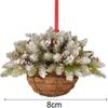 Украшения Декор для дома Подвесная корзина Искусственный венок Гирлянда Mreey Рождество Рождественские украшения
