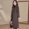 Stylish Anti-Aging Woolen Windbreaker Coat for Women, New Slim Fit Over-the-Knee Design for Fall & Winter