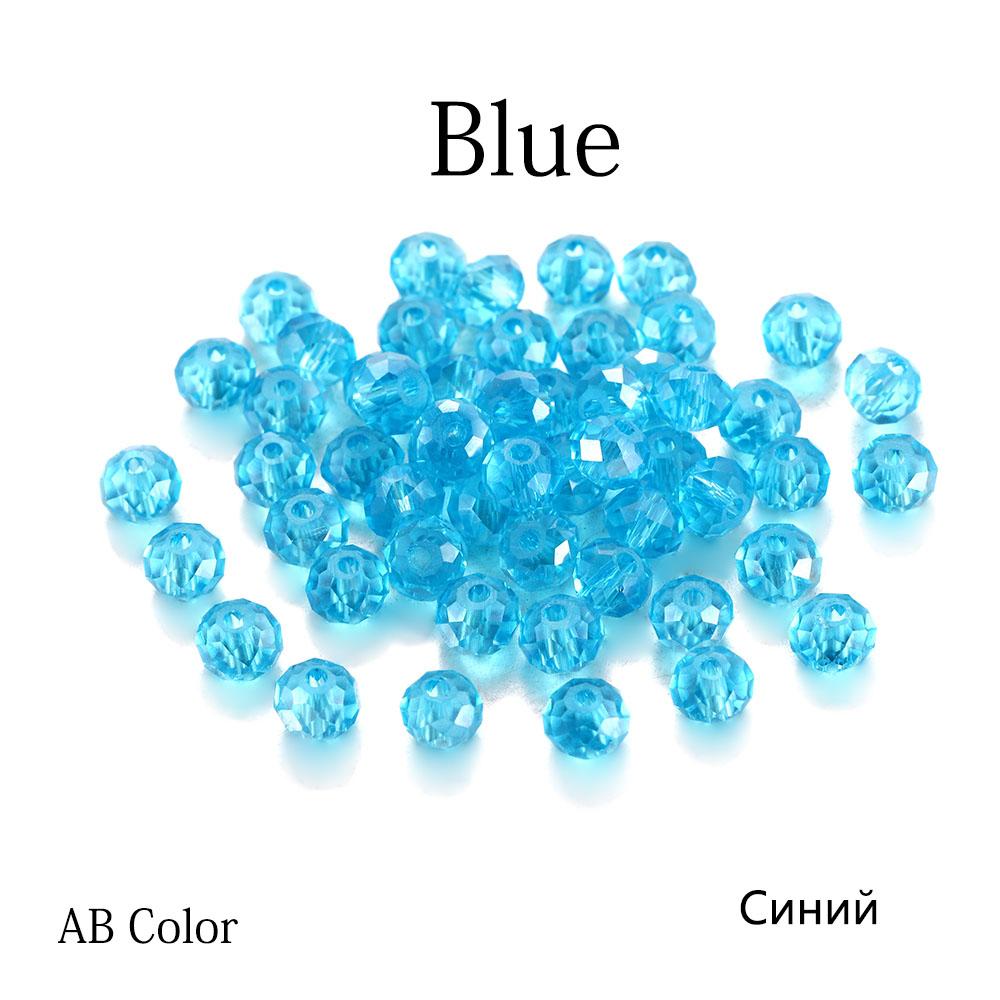 70-300 шт. 3/4/6/8 мм полупрозрачные чешские хрустальные стеклянные бусины граненые красочные бусины-разделители для DIY браслетов принадлежности для изготовления ювелирных изделий