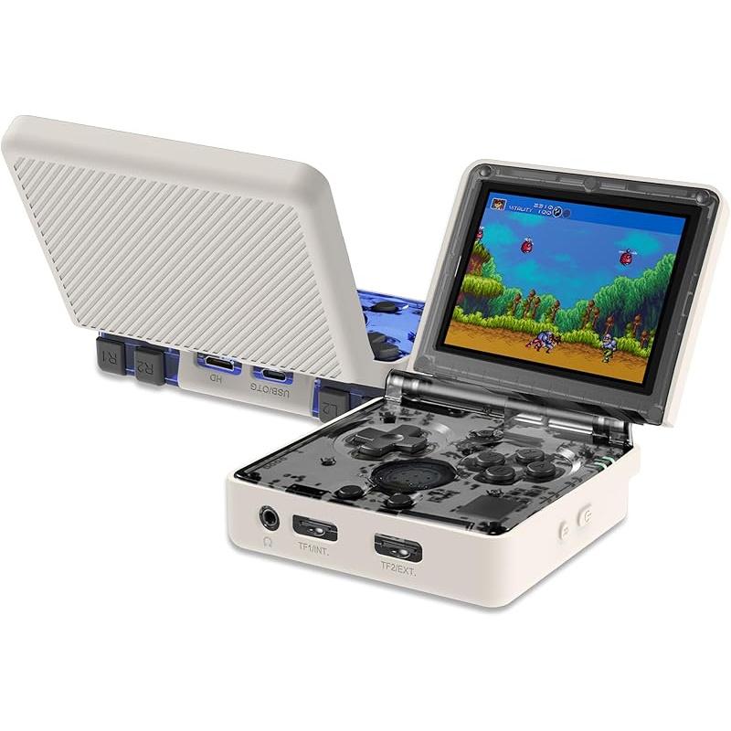 Силиконовый чехол, совместимый с Anbernic RG35XXSP, Защитный чехол из силикона, устойчивый к царапинам, моющийся, ударопрочный, для портативной ретро-игры RG35XXSP