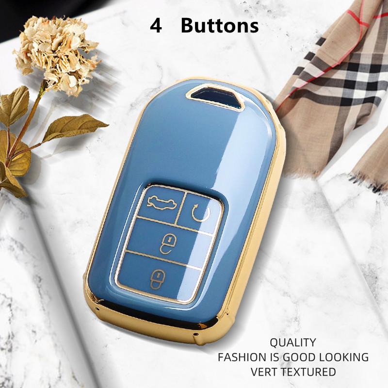 Роскошный чехол для дистанционного ключа для Honda CRV Fit Civic Accord HRV City Odyssey XRV Pilot Jazz Jade Vezel Crider Car