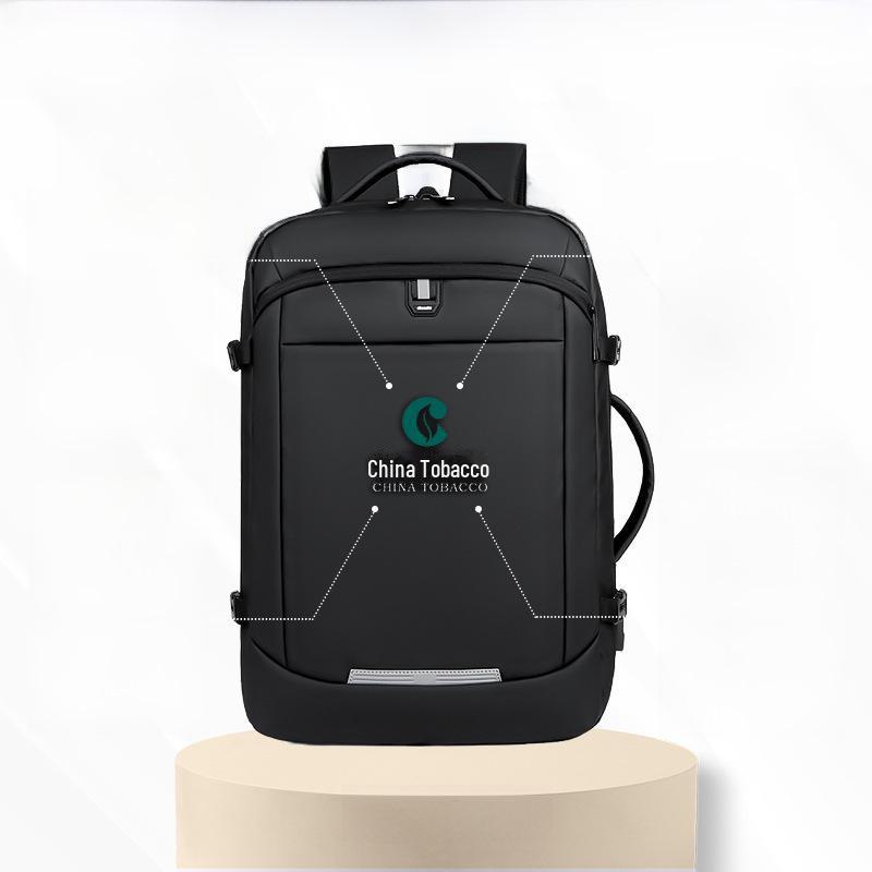 Men's Waterproof Travel Backpack - High Capacity, Fashionable, and Ideal for Business Commutes