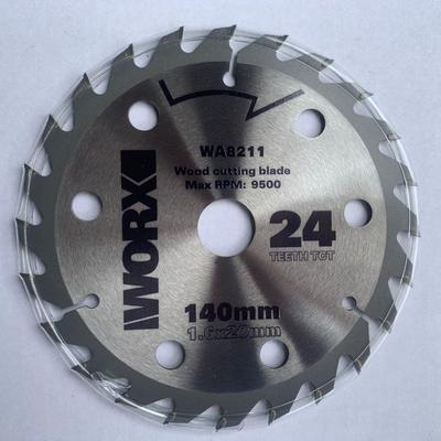 Универсальный 125мм/140мм Деревообрабатывающий Диск Циркулярной Пилы (24 зуба) для пил с литиевыми аккумуляторами