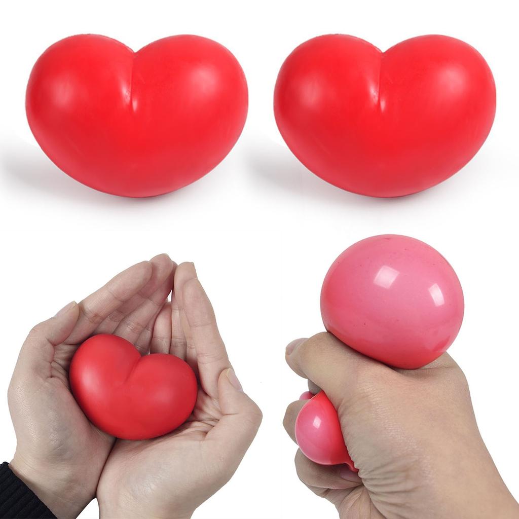 Funny Decompression Toys Heart-Shaped Decompression Toys Children's Birthday Gifts Anxiety Relief Toy Holiday Gifts For Lovers