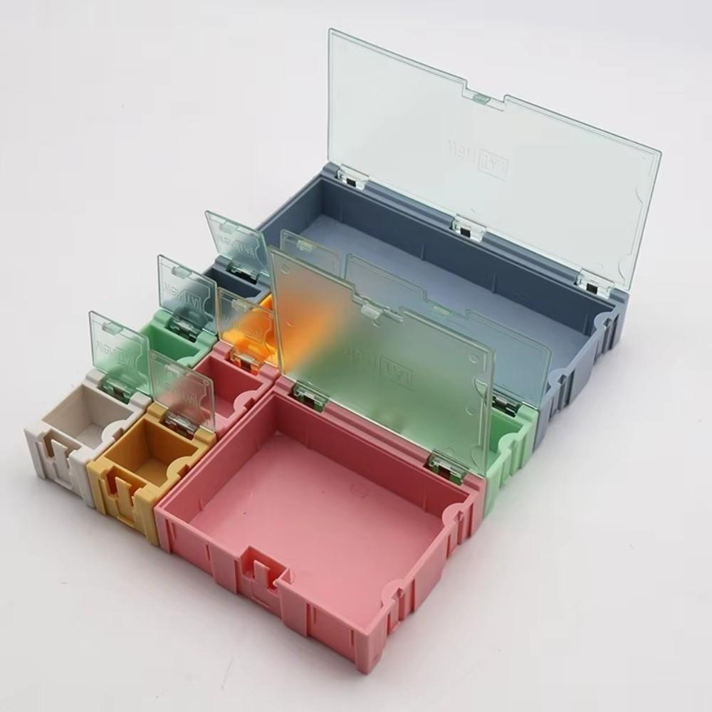 Multi-purpose Small Parts Organizer Stackable Resistance Storage Box For DIY Electronics