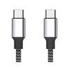60W Nylon Braided Type-C PD Fast Charging Cable for Mobile Phones