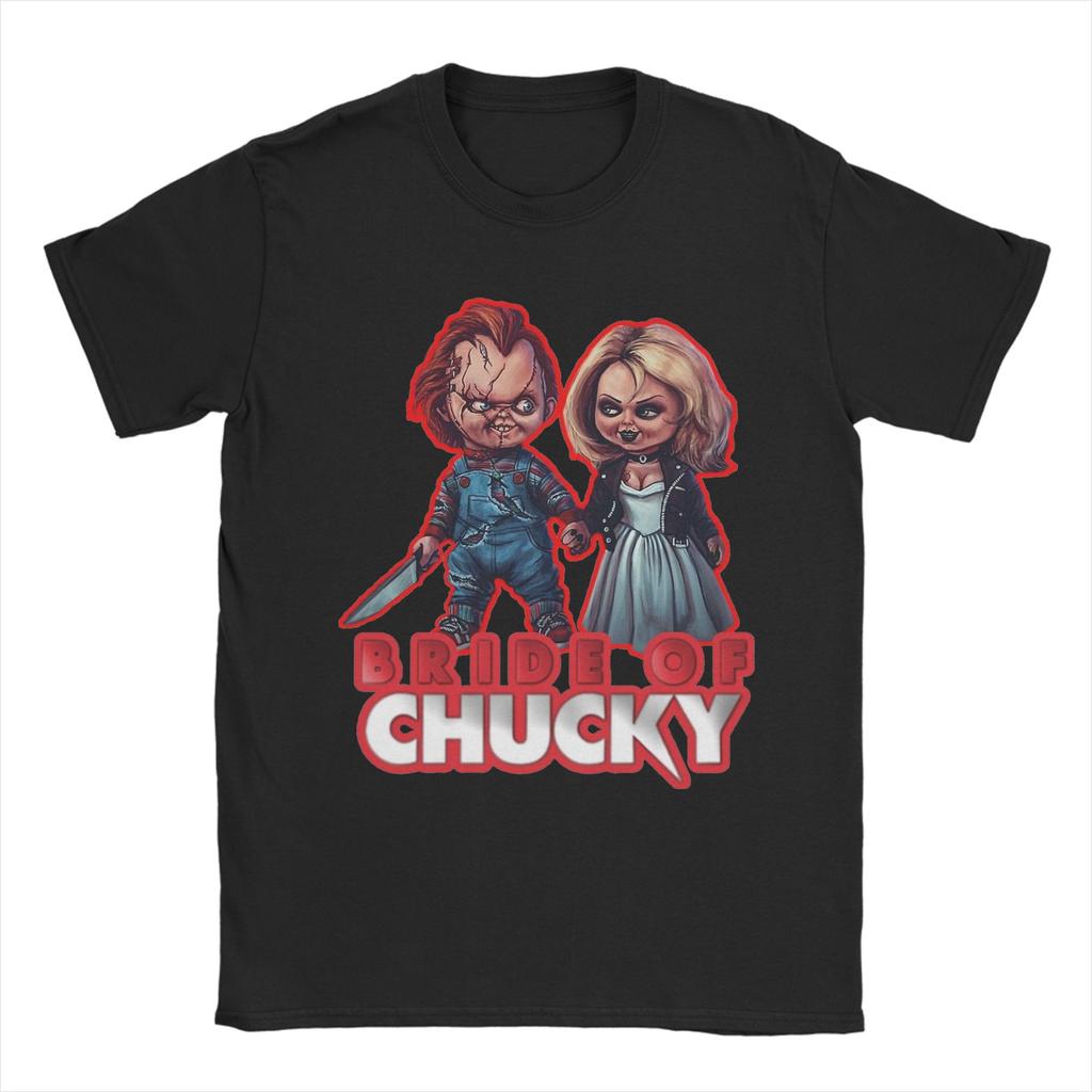 Футболка 'Друзья до конца' мужская 100% хлопок топы рубашки улззанг 80-е страшный ужас хороший парень Чаки круглый вырез короткий рукав