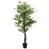 VidaXL Artificial Ficus 1008 Leaves 180 Cm Green 359018