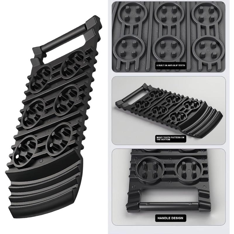 Траки для бездорожья Рампа Лестница Коврик для сцепления автомобильных шин 1/2 шт. Противоскользящие кошки Инструмент для быстрой эвакуации для снега льда грязи песка