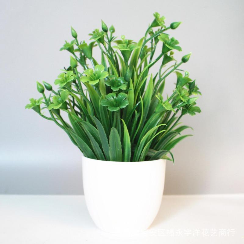 1 шт. Искусственное горшечное растение Сцена Настольный Домашний Офис Декор Полки Настольный Пейзаж Бонсай Свадебная Комната Аксессуары для Вечеринки Лиана