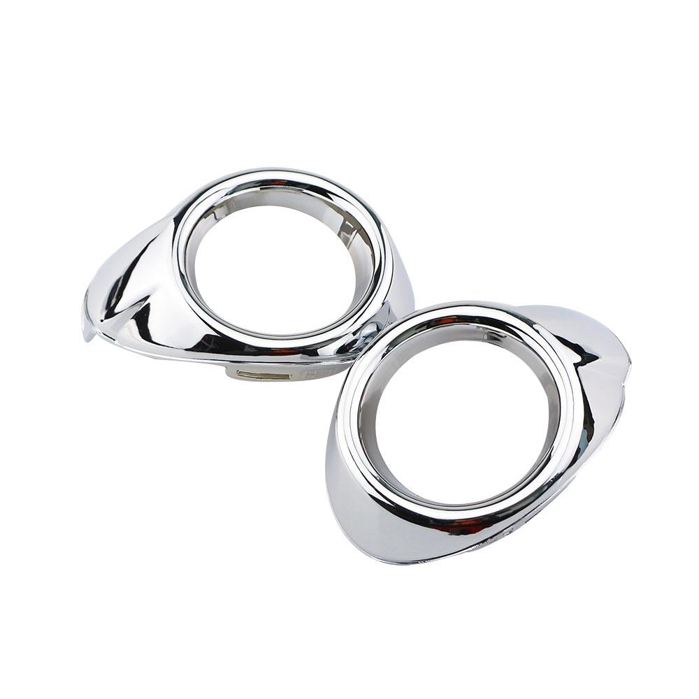 2 шт. АБС хром Автомобиль Передний Правый Левый Противотуманные фары Лампа Рамка Крышка Отделка для Ford Focus 3 MK3 2012 2013 2014 Аксессуары