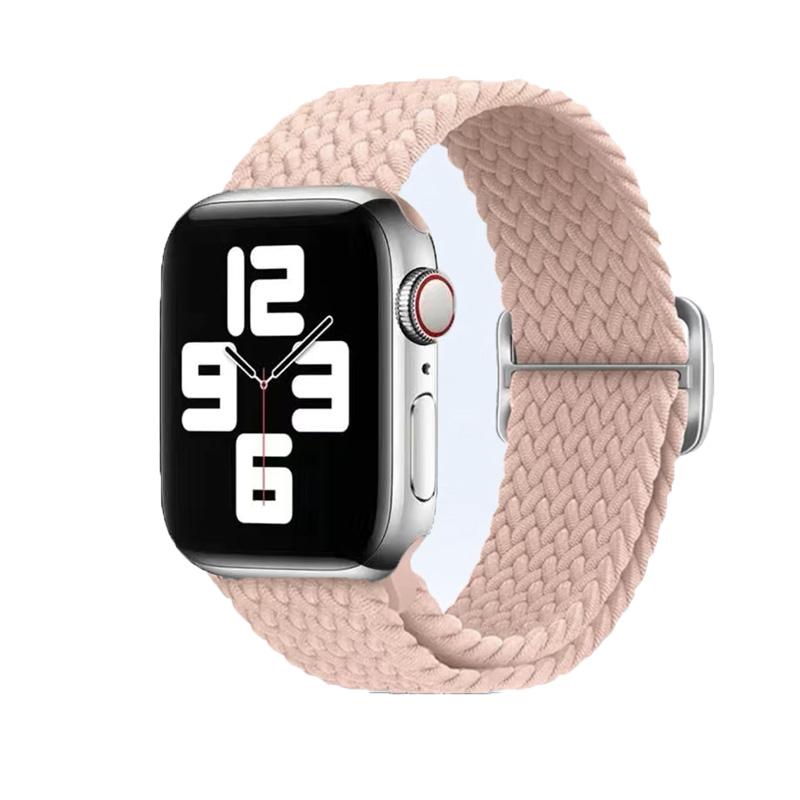 Плетеная петля Solo для Apple Watch Band 44 мм, 40 мм, 45 мм, 41 мм, 49 мм, 42 мм, 38 мм, эластичный браслет IWatch Series 7, 3 SE, 6, 8, ультра-ремешок для ремешка для наручных часов