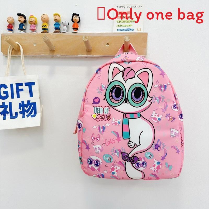 Рюкзак с узорами русалки, кошки, динозавра, акулы, дышащие нейлоновые лямки, плечевой