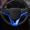 ABS панель рулевого колеса с блестками накладка наклейка для Chevrolet Cruze 2009-2012 2013 2014 2015 седан хэтчбек