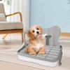 Туалет для собак, лоток для дрессировки домашних животных, сетчатый съемный уголок для дрессировки щенков для маленьких и средних собак