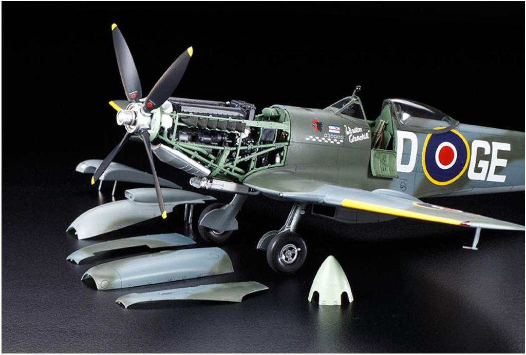 Tamiya Пластиковая модель самолета Royal Air Force Supermarine Spitfire 60321 1/32 No.21 Mk.XVIe