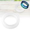 Silicone Mold Jewelry Bracelet Epoxy Resin Bangle Mould Handmade Tool DIY Craft (58mm)