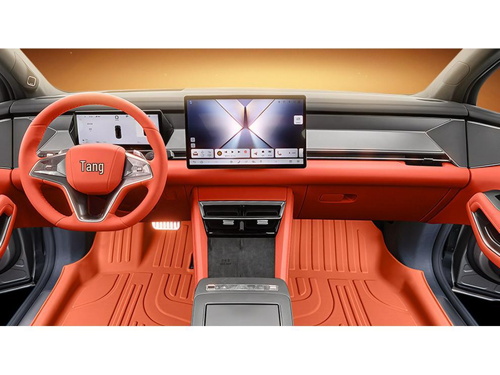 BYD Tang L 2025 ТПЭ Коврики в салон для нового электромобиля DM