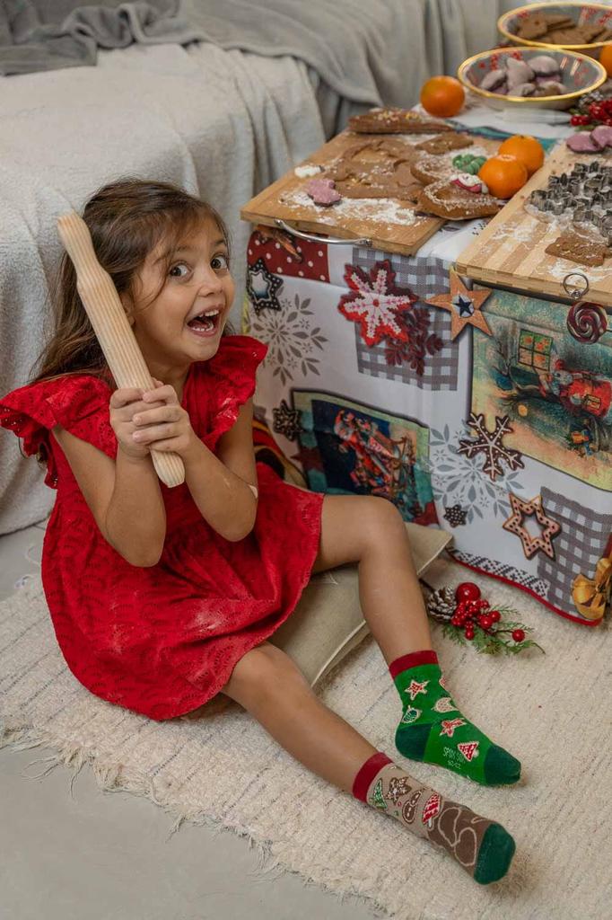 Рождественские пряники - носки для детей 23-26 лет