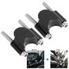 78in 30mm Handlebar Risers Clamp Bars Kit Universal Parts for Motorcycle Off Road ATV(Black )
