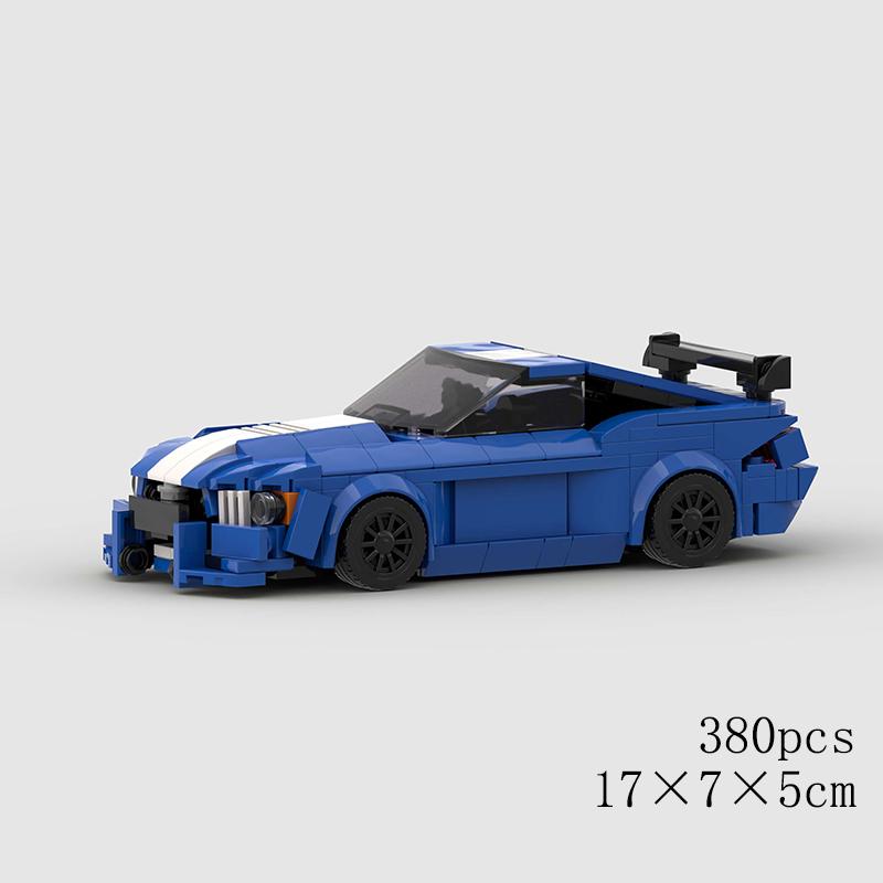 MOC Скорость Спорт Супер Гоночный Автомобиль Модель Строительные Блоки DIY Кирпичи Город Технический Ралли Отличный Гоночный Автомобиль Рождественский Подарок Игрушка
