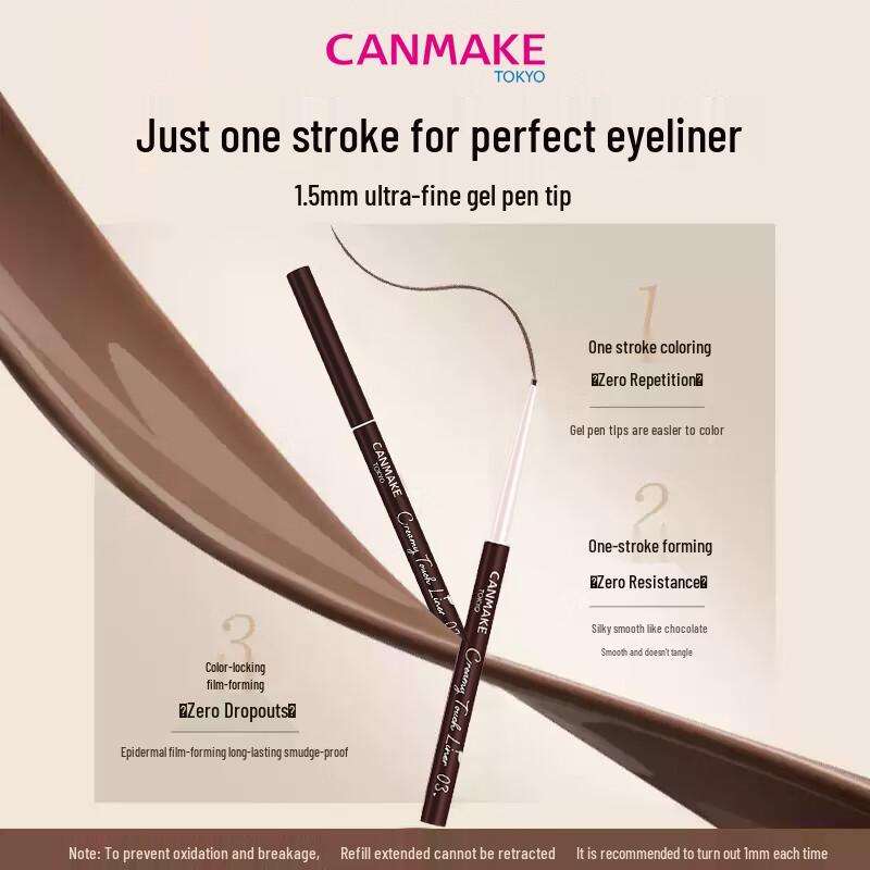 Гелевый карандаш-подводка Canmake