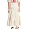 Adidas Originals Summer Glow three-stripe tiered midi skirt