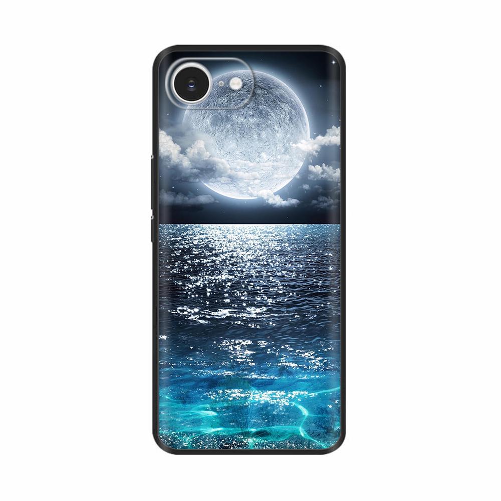 Silicone Phone Case For For iPhone 16E iPhone16E SE 2025 SE4 5G Soft Black Shockproof Shell Protection Back Cover Cases Coque