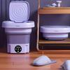 8L Foldable Mini Washer: Fully Automatic Portable Compact Clothes, Underwear, Underwear and Socks Washer