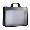 Waterproof Transparent A4 Handbag Zipper Bags File Storage Bag Students Portable Bag  Paperwork