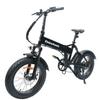 Elekwheels E5 2025 Electric Folding Bicycle 250W Rear Motor 48V12.8Ah Inner Lithium Battery Chinese Cells 5PAS LCD Display 20"*4.0 Fat Tires
