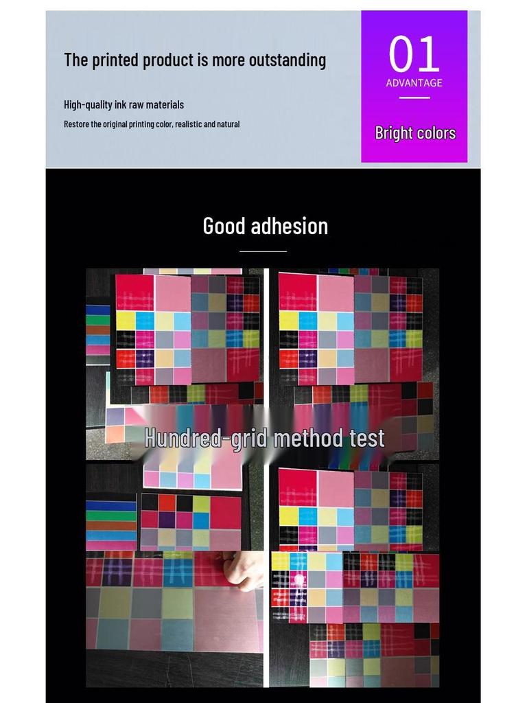 Tucai UV Ink for TPU Phone Case Printing (Compatible with Ricoh G5, Seiko, Konica Printheads)