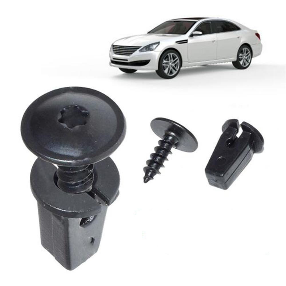 10 Set N90974701 6N0809966A Self-tapping Screw and Nut For VW