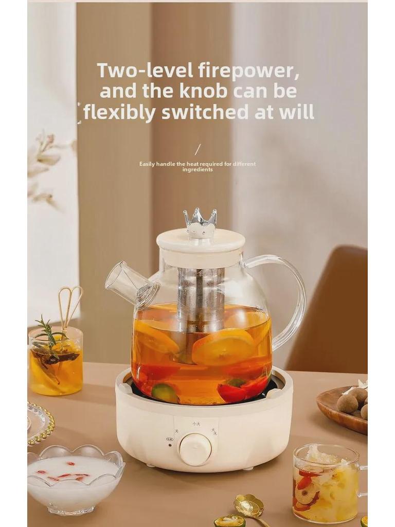 Многофункциональный стеклянный чайник: Компактный дизайн для дома или офиса