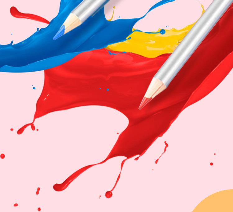 41-Piece Children's Art Set: Colored Pencils & Watercolors for Sketching and Painting
