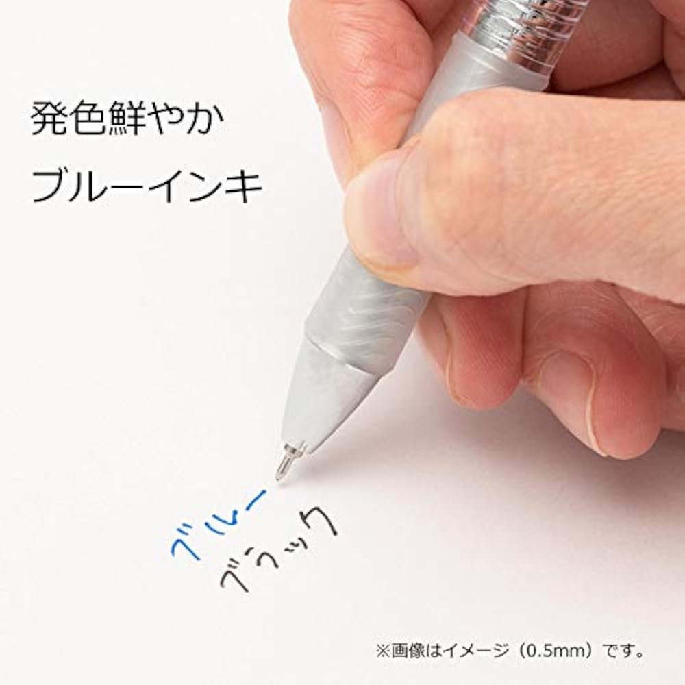 Шариковая ручка Pentel Гелевые чернила Гель Infree 0,5 мм Прозрачный корпус BLN75TL-C Синий 10 шт.