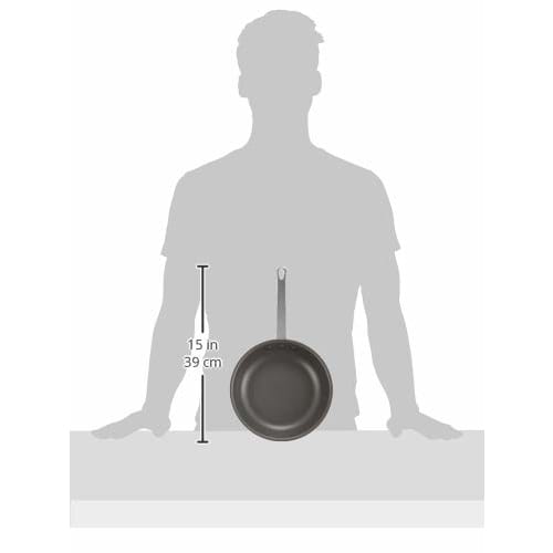 Endo Shoji TKG Aluminum Frying Pan, 22cm, with a rust-resistant stainless steel handle, non-stick Teflon coating, for gas stoves only, Inner Diameter