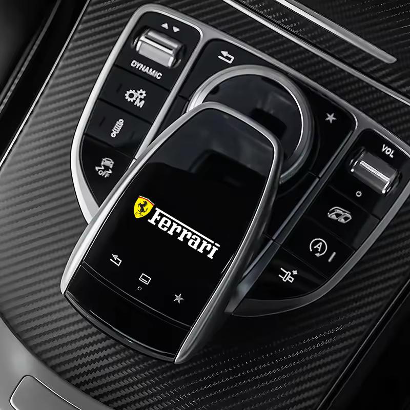 3D Металлические Наклейки-Эмблемы на Автомобиль Креативный Логотип Значок Водонепроницаемая Декоративная Наклейка Для Ferrari Roma 488 Portofino F8 Roma Spider SF90