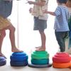 Balance Indoor and Outdoor Blocks Promote Coordination for Kids,Balance,Strength,Child Safe Rubber,Non-Slip Edging,Stackable